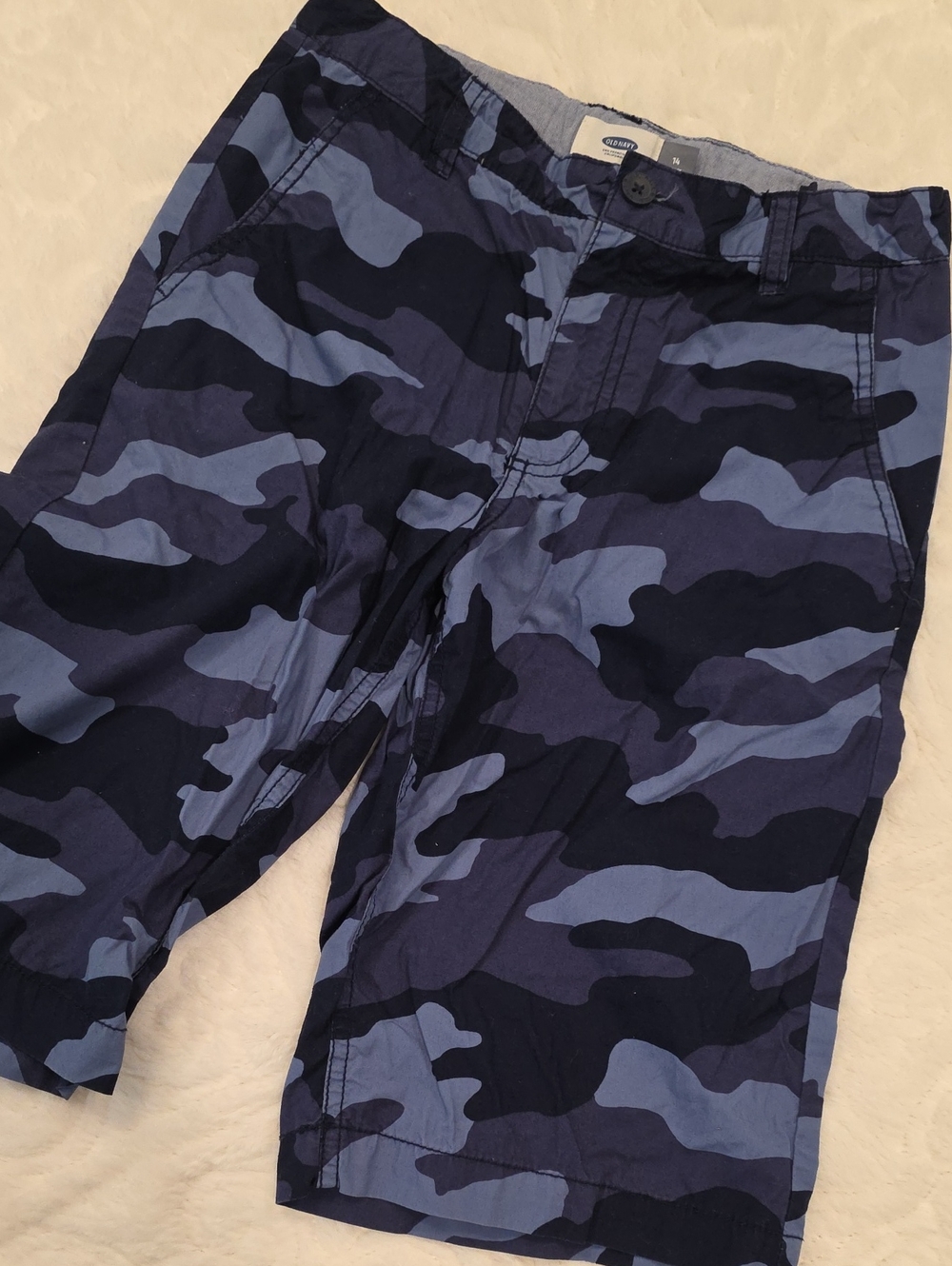 Old Navy Blue Camouflage Kids' Shorts